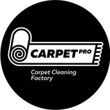 The "carpetprowash" user's logo