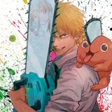 The "chainsaw-man-mangaa" user's logo