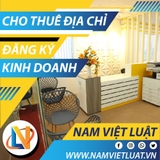 The "Cho thuê địa chỉ đăng ký kinh doanh" user's logo