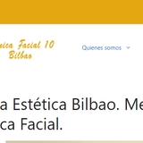 The "Clinica Facial 10 Bilbao" user's logo