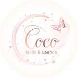 The "Coco Nails and Lashes" user's logo