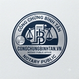 The "Văn Phòng Công Chứng Nguyễn Viết Phú - Uy tín, nhanh chóng, chuyên nghiệp" user's logo