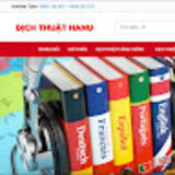 The "Công ty dịch thuật tiếng Hàn" user's logo