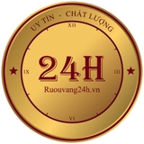 The "Rượu Vang 24H" user's logo