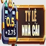 The "Tỷ lệ nhà cái" user's logo