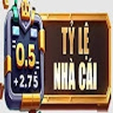 The "Tỷ lệ nhà cái" user's logo