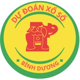 The "Dự đoán xổ số Bình Dương" user's logo