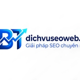 The "dichvuseowebcom" user's logo
