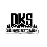 The "DKS Log Home Restoration" user's logo