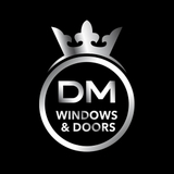 The "DM Windows and Doors" user's logo
