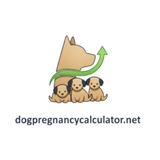 The "dogpregnancycalculator" user's logo