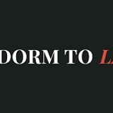 The "Dorm To Lawn" user's logo