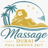 The "dubaimassgeservice" user's logo