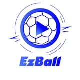 The "EzBall - Trực Tiếp Bóng Đá" user's logo