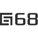 The "68construction" user's logo