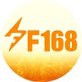 The "F168bet" user's logo