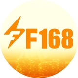 The "F168" user's logo