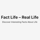 The "Fact Life - Real Life - Discover Interesting Facts About Life" user's logo