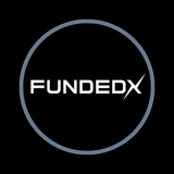 The "FundedX" user's logo