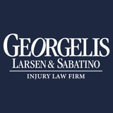 The "Georgelis, Larsen & Sabatino Injury Law Firm, P.C." user's logo
