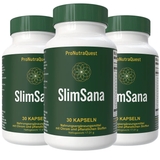 The "SlimSana Weight Support Capsules" user's logo