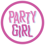 The "Party Girl bake club" user's logo