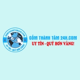 The "Gốm Thành Tâm 24h" user's logo