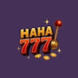 The "Online Casino Haha777" user's logo