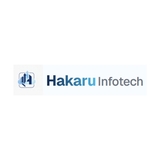 The "Hakaru Infotech" user's logo