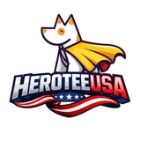The "HeroTeeUSA" user's logo