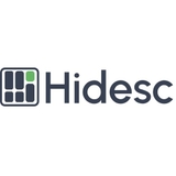 The "hidesccom" user's logo
