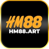 The "hm88art" user's logo