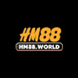 The "HM88 - LINK ĐĂNG KÝ ĐĂNG NHẬP NHÀ CÁI M88.COM MỚI NHẤT T8/2025" user's logo