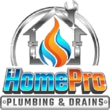 The "HomePro Plumbing and Drains" user's logo