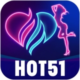 The "Hot51 apk" user's logo