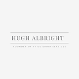The "HughAlbright" user's logo