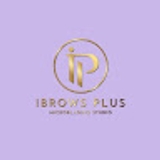The "iBrows Plus Microblading Studio" user's logo