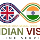 The "indianvisaonline" user's logo