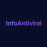 The "Info Antiviral" user's logo