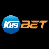The "K89BET" user's logo