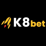 The "K8BET - k8bet1.space ✔️ LINK ĐĂNG KÝ K8 CHÍNH THỨC MỚI NHẤT 2025" user's logo