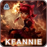 The "KFANNIE" user's logo