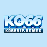 The "KO66 | ko66vip.homes THƯỞNG SIÊU ĐÃ, CƯỢC SIÊU DÍNH" user's logo