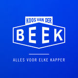 The "Koos van der Beek Kappersgroothandel" user's logo