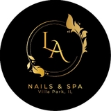 The "L.A Nails & Spa" user's logo