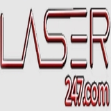 The "Laser247" user's logo