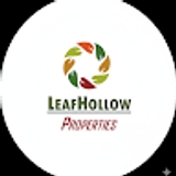 The "leafhollow" user's logo