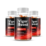 The "Vigor Boost Review" user's logo