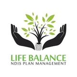 The "Life Balance NDIS Plan Management" user's logo