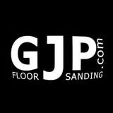 The "GJP London Floor Sanding Experts" user's logo